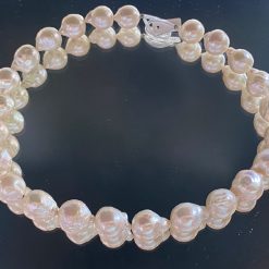 Mooie grote witte zoetwater parels zonder slot